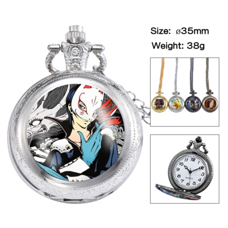 Megami Ibunroku Persona Anime peripheral European and American retro flip pocket watch 35mm