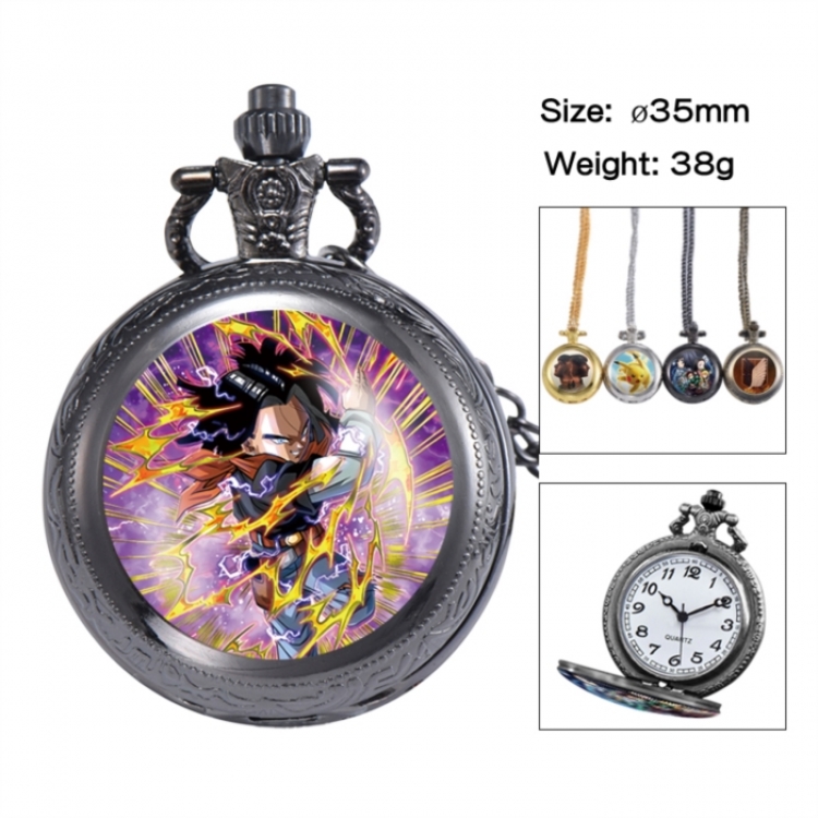 DRAGON BALL Anime peripheral European and American retro flip pocket watch 35mm