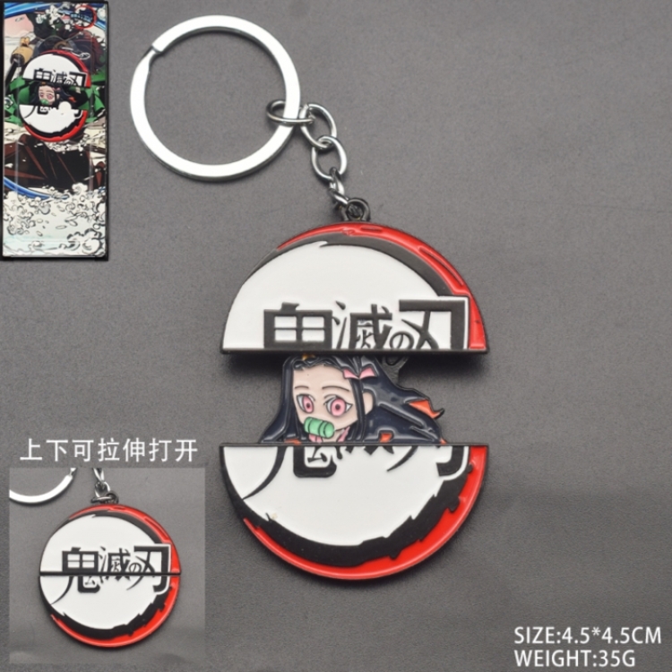 Demon Slayer Kimets Anime peripheral retractable keychain