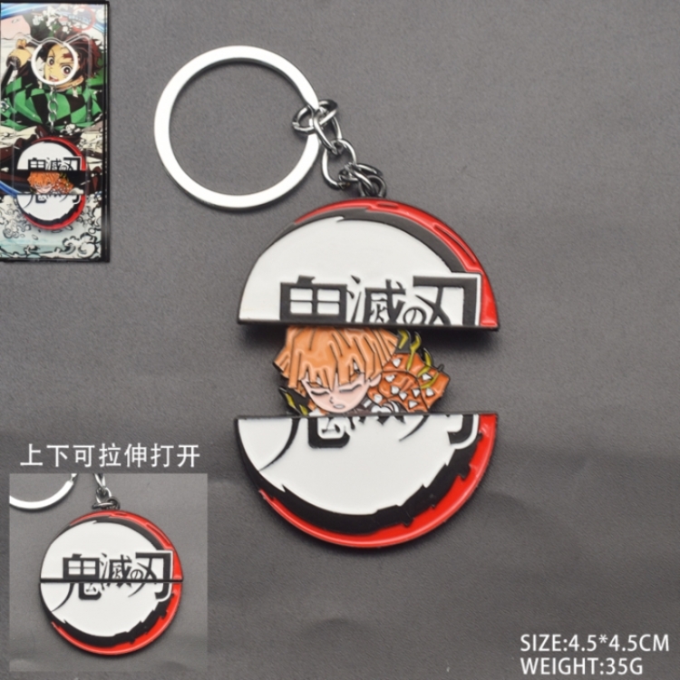 Demon Slayer Kimets Anime peripheral retractable keychain