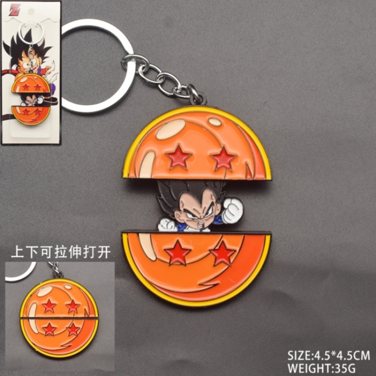 DRAGON BALL Anime peripheral retractable keychain
