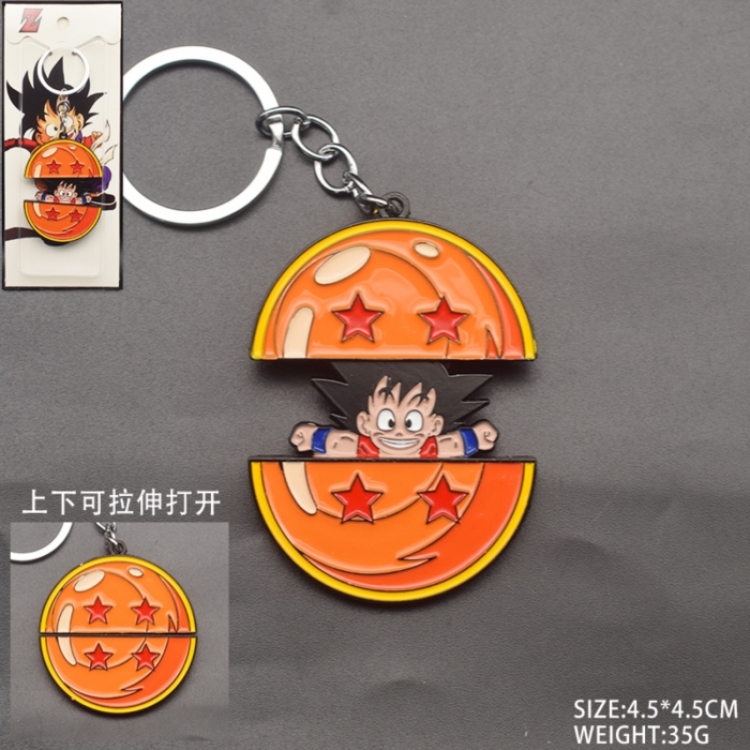 DRAGON BALL Anime peripheral retractable keychain