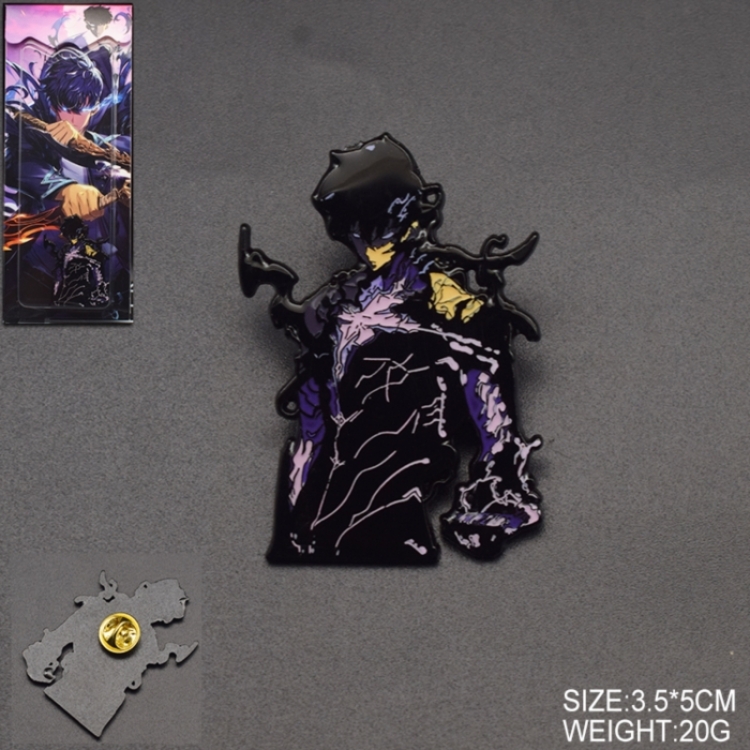 Solo Leveling:Arise Anime cartoon metal brooch