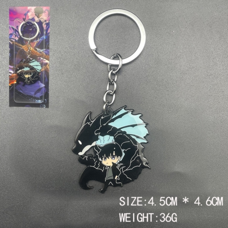 Solo Leveling:Arise Anime peripheral metal keychain pendant
