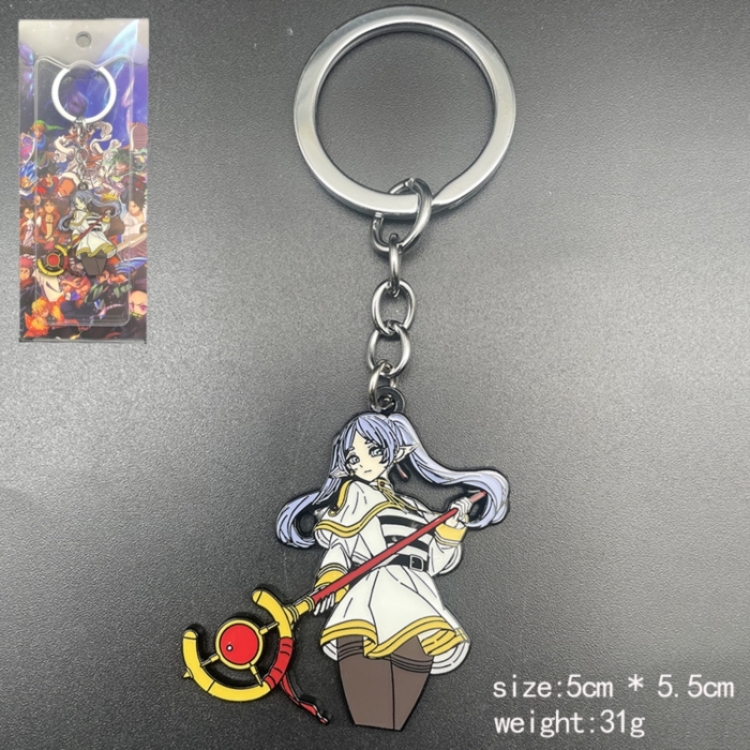 Frieren: Beyond Journey's Anime peripheral metal keychain pendant