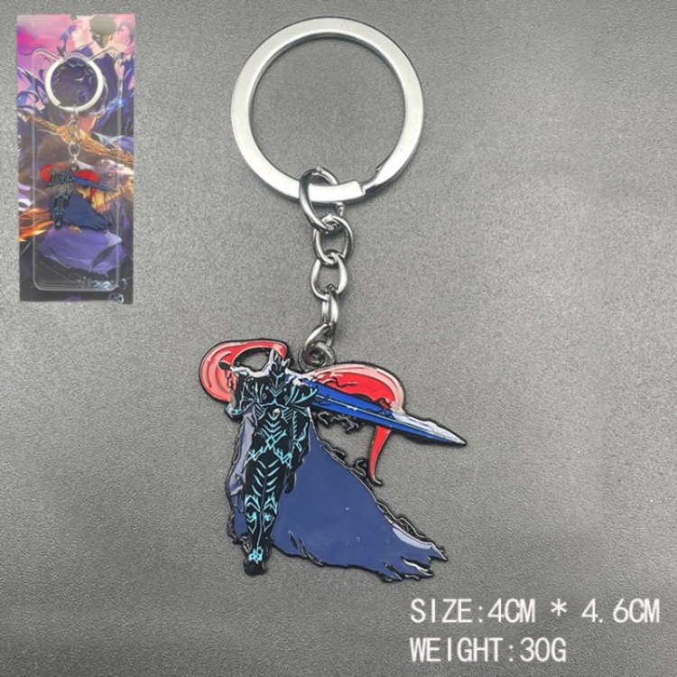 Solo Leveling:Arise Anime peripheral metal keychain pendant