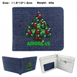 Among-us Anime denim folding f...