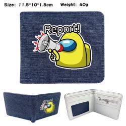 Among-us Anime denim folding f...