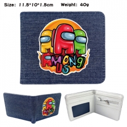 Among-us Anime denim folding f...