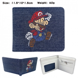 Super Mario Anime denim foldin...