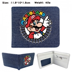 Super Mario Anime denim foldin...