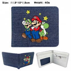 Super Mario Anime denim foldin...