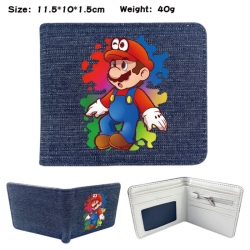 Super Mario Anime denim foldin...