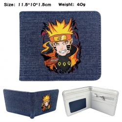 Naruto Anime denim folding ful...