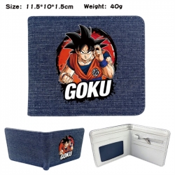 DRAGON BALL Anime denim foldin...