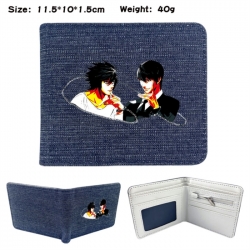 Death note Anime denim folding...