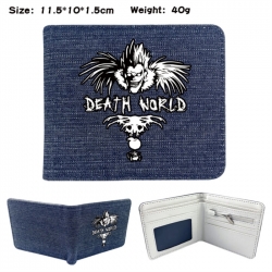 Death note Anime denim folding...