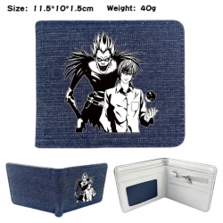 Death note Anime denim folding...