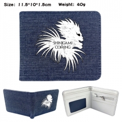 Death note Anime denim folding...