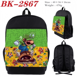 Super Mario Waterproof nylon c...