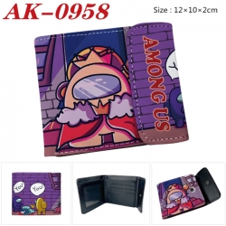 AMONG US Anime PU leather full...