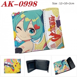 Hatsune Miku Anime PU leather ...