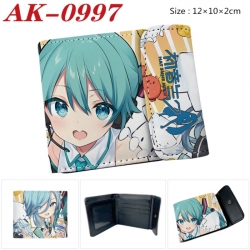 Hatsune Miku Anime PU leather ...