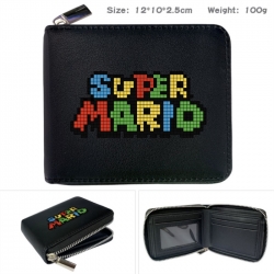 Super Mario Anime zipper black...
