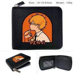 Chainsaw man Anime zipper blac...