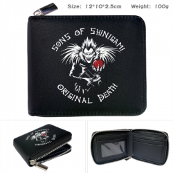 Death note Anime zipper black ...