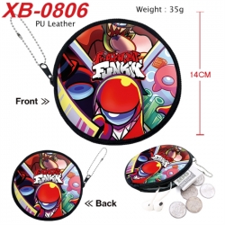 Among us Anime PU leather mate...