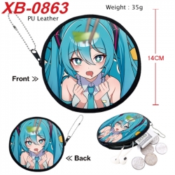 Hatsune Miku Anime PU leather ...