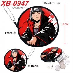 Naruto Anime PU leather materi...
