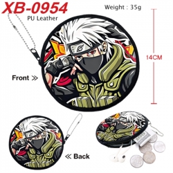 Naruto Anime PU leather materi...