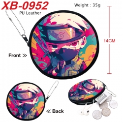 Naruto Anime PU leather materi...