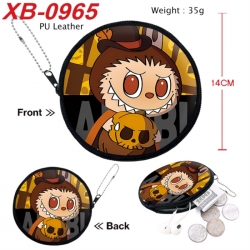 Labubu Anime PU leather materi...