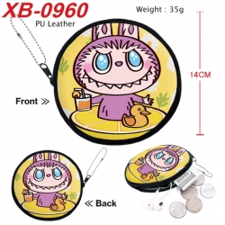 Labubu Anime PU leather materi...