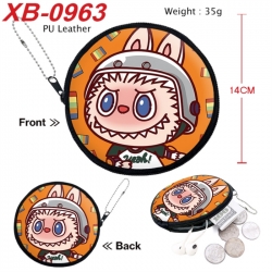 Labubu Anime PU leather materi...