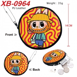 Labubu Anime PU leather materi...