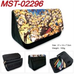 Naruto Anime Velcro canvas zip...