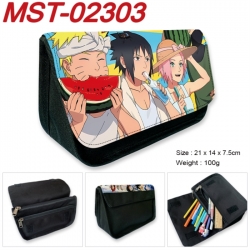 Naruto Anime Velcro canvas zip...