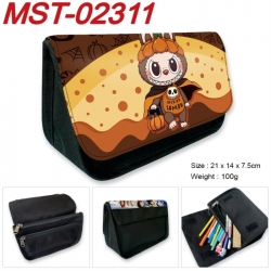 Labubu Anime Velcro canvas zip...