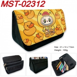 Labubu Anime Velcro canvas zip...