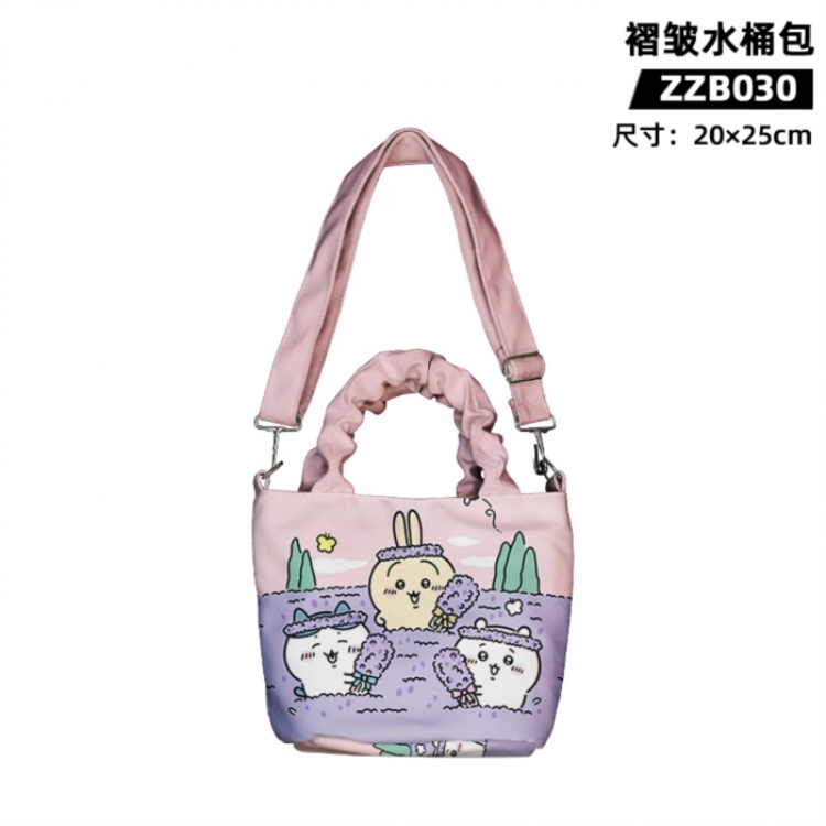 Chiikawa Game wrinkled bucket bag 20X25CM