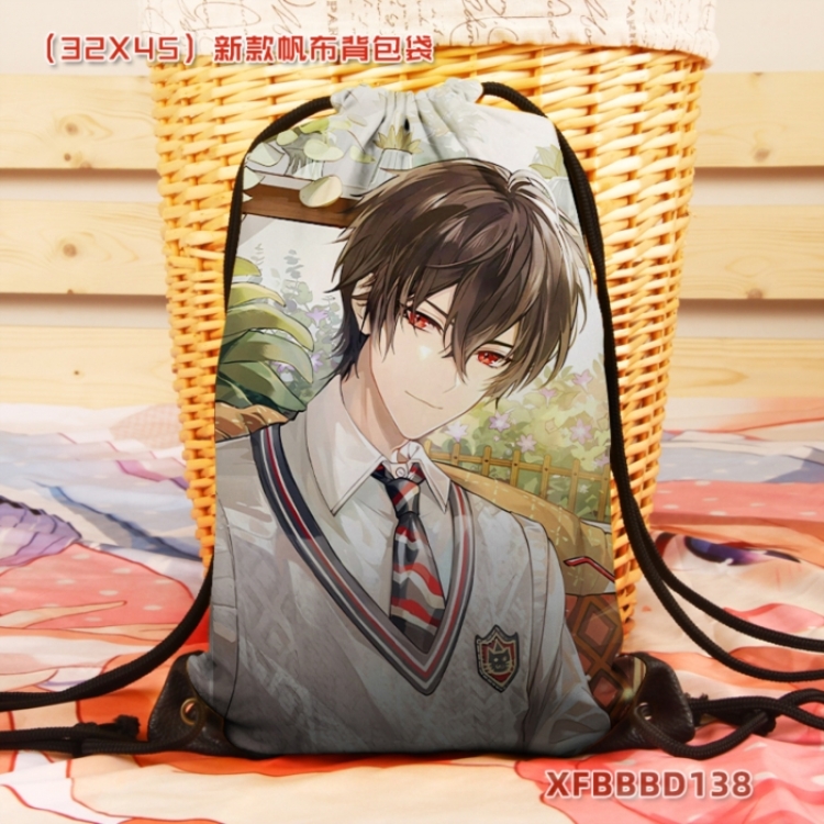 For all time / Lovebrush Chronicles Anime canvas backpack bag 32X45CM