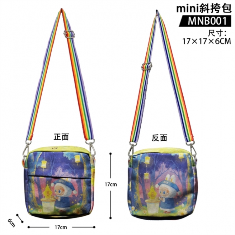 Labubu Trendy mini crossbody bag 17X17X6CM