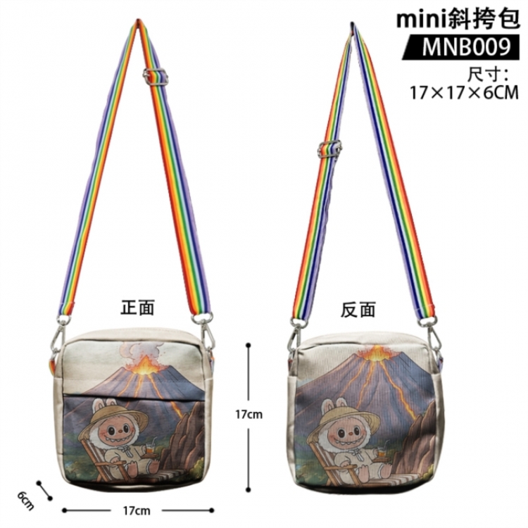 Labubu Trendy mini crossbody bag 17X17X6CM