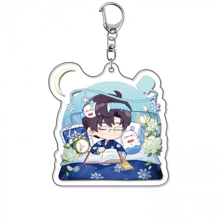 Love and Deepspace Anime Acrylic Keychain Charm price for 5 pcs