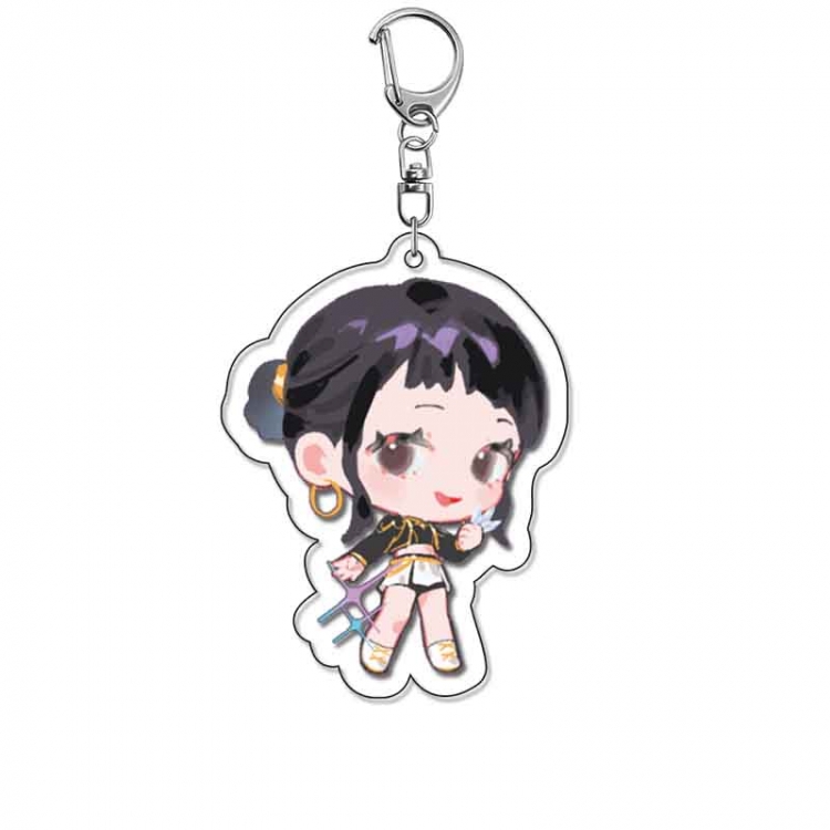 K-Pop Demon Hunters Anime Acrylic Keychain Charm price for 5 pcs