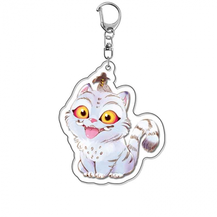 K-Pop Demon Hunters Anime Acrylic Keychain Charm price for 5 pcs
